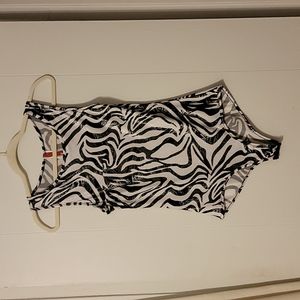 Shimmering, Zebra bodysuit